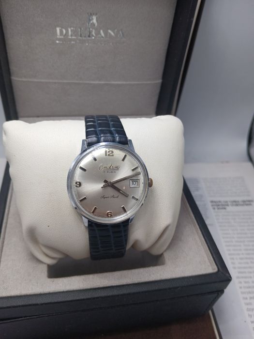 Zegarek omikron mechaniczny Swiss