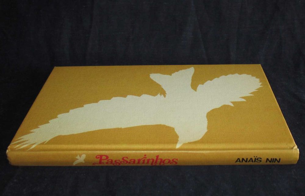 Livro Passarinhos Anaïs Nin Círculo de Leitores