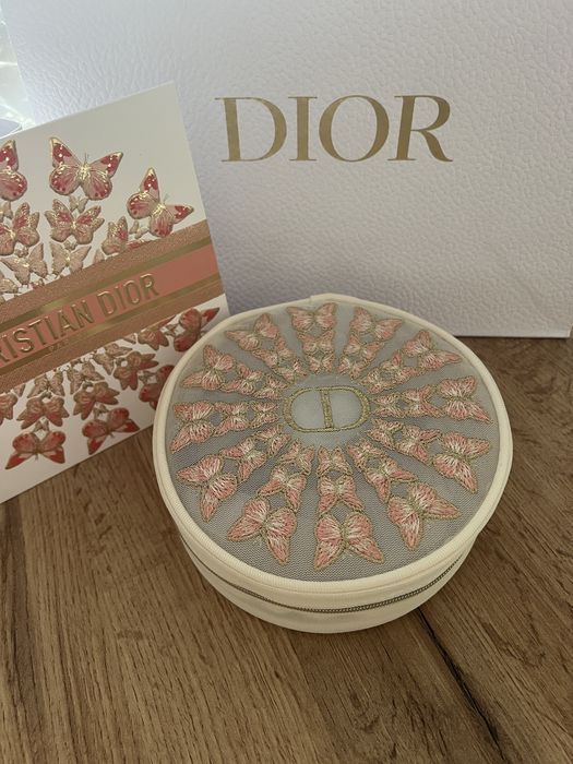Dior kosmetyczka z motylkami