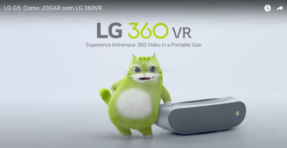 LG G5 + Óculos Realidade Virtual 360 VR
