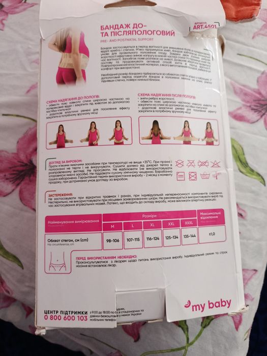 пояс до иа після пологів