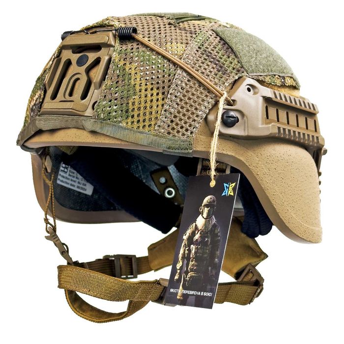 Балістичний шолом з вухами Sestan-Busch Helmet BK-ACH-MC XL Mich Койот