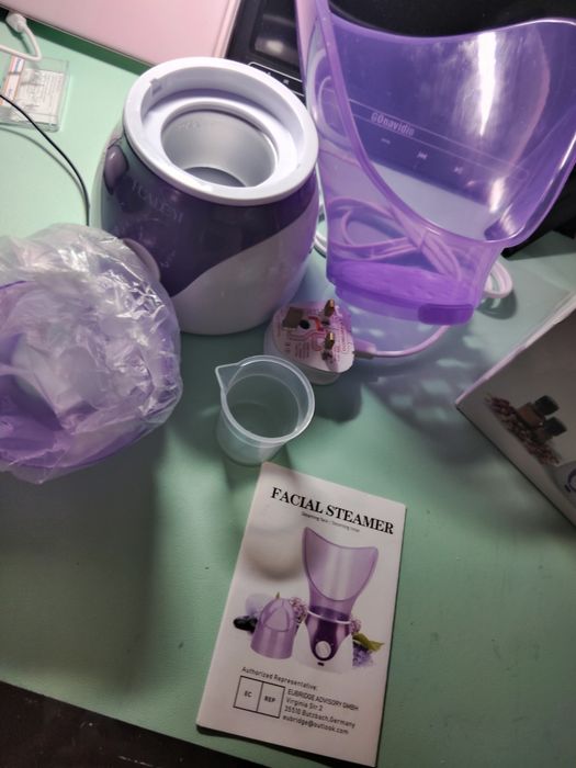 Sauna parowa twarzy inhalator