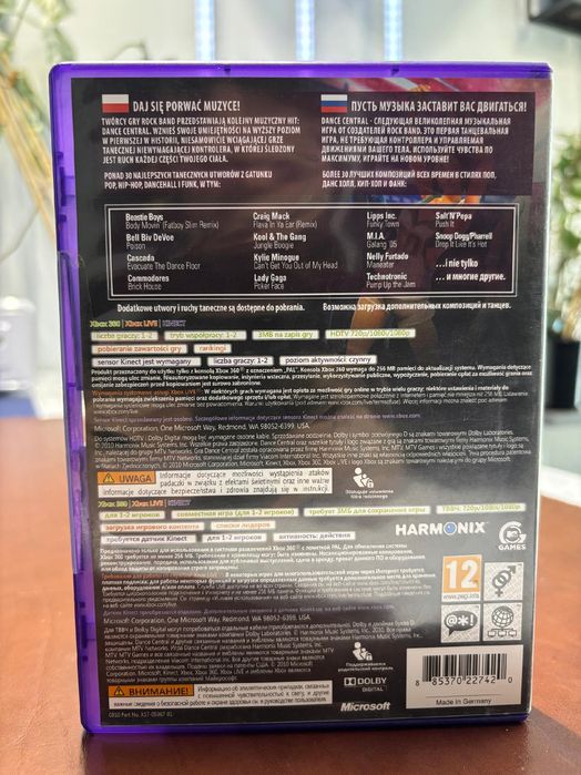 Xbox 360 Kinect Dance Central