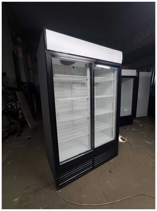 Холодильна шафа вітрина шкаф UBC SuperLarge1300 Графіт, Є сервіс!