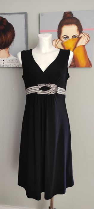 Sukienka mała czarna Vanila rozmiar M-XL