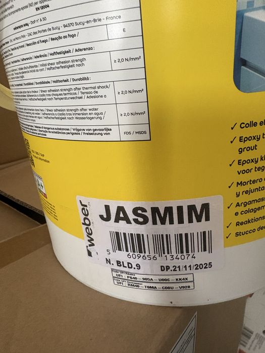 WeberEpox Easy – JASMIM & BEGE – epóxi anti-bolor ~6kg