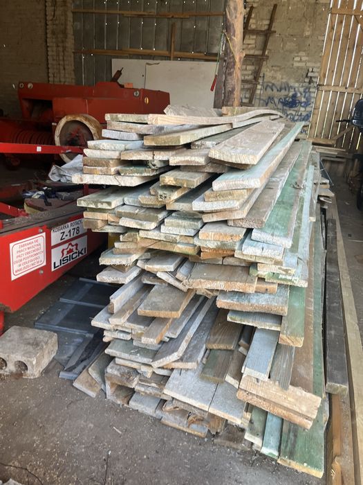 deski suche- 5 m3 po budowie z imprgnatem ..
