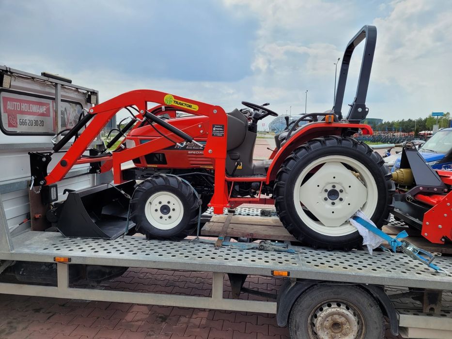 Glebogryzarka separacyjna, traktorek z turem