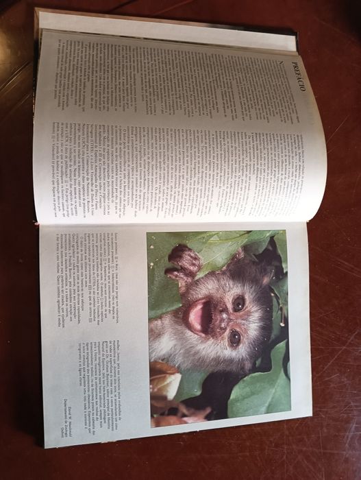 Primatas;	Coleção Animais de todo o Mundo do Circulo de Leitores.*