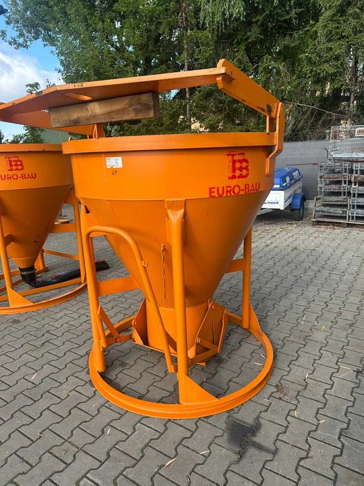 Zbiornik pojemnik dźwigowy betonu Niemiecki HMT 1000L Centralny Nr47