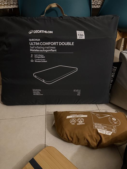 Kit campismo Tenda Air Seconds 4.2 F&B T2 c/Varanda