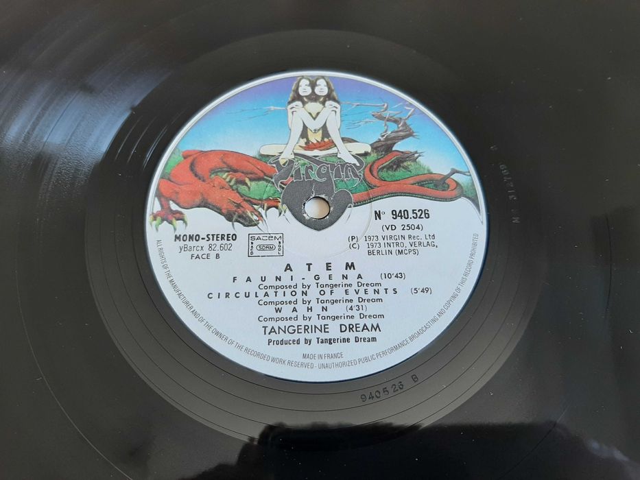 Tangerine Dream - Atem - França - Vinil LP