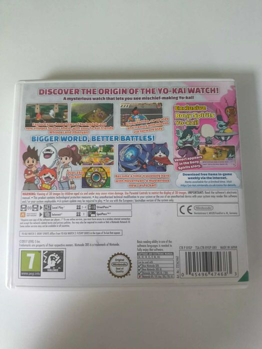 Gra Yo-Kai Watch 2 Bony Spirits Nintendo 3DS