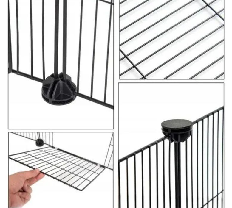 Менеджер огорода для малих звiрят собак металевий врльер