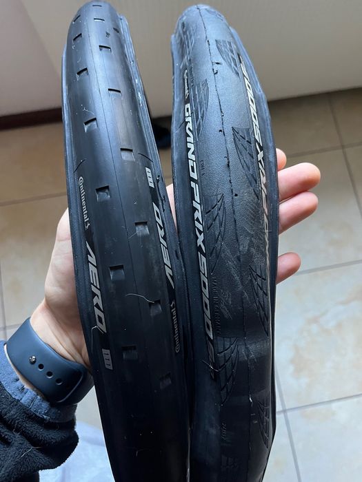 Zestaw opon Continental Aero 111 29mm + Grand Prix 5000 S TR 30mm