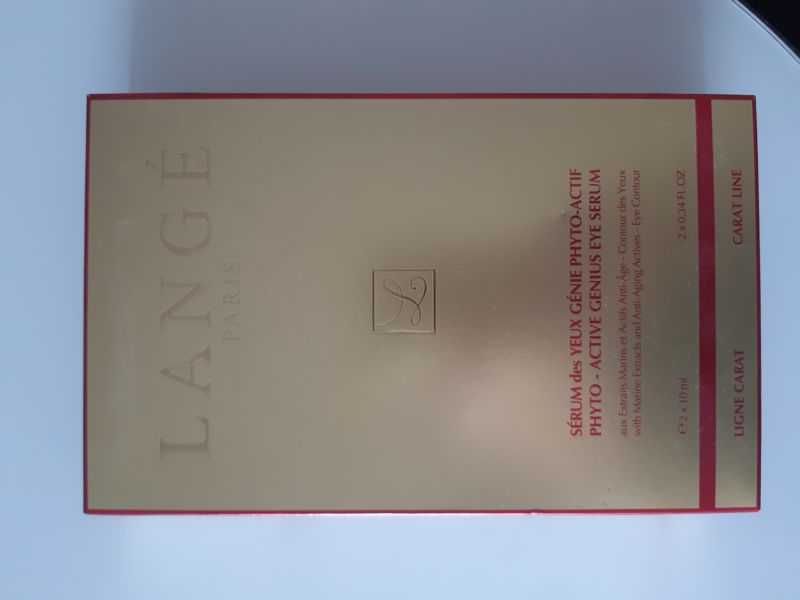 LANGE luksusowe aktywne serum pod oczy 2x10ml NOWE francuskie TANIO