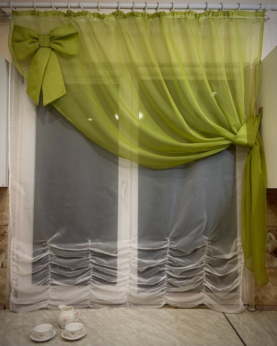 Кухонні штори, індивідуальний пошив