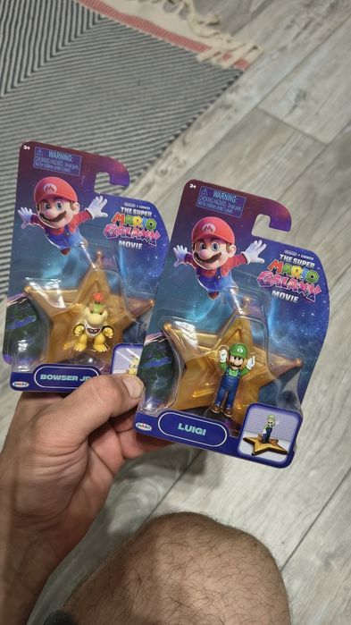 2 figurki z "Mario Galaxy Movie" nowe