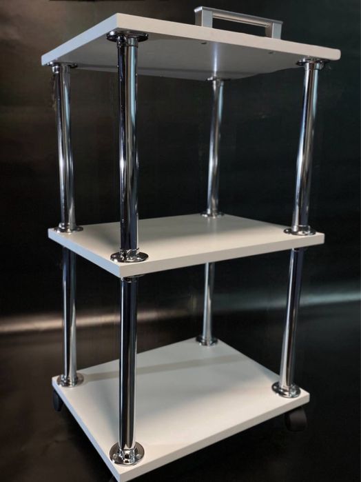 Тумба якісна етажерка на коліщатках №30/етажерки/етажерка косметична