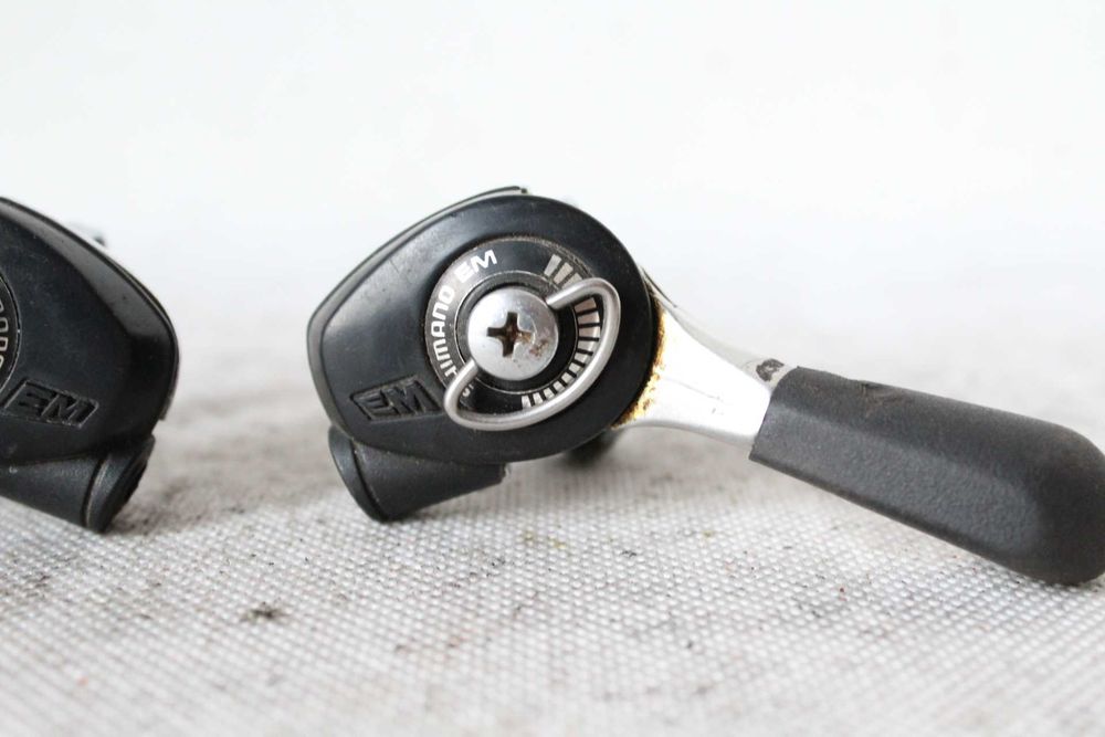 manetki THUMB shimano SL-MT50 lata 80'  retro mtb 3x6s 0825cis