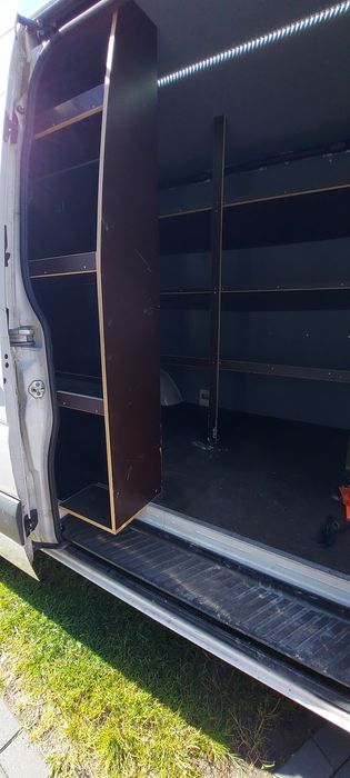 Regaly  zabudowa Bus VW Crafter Sprinter blaszak