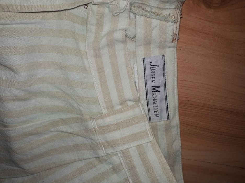 Spodenki szorty w paski L XL Morgen