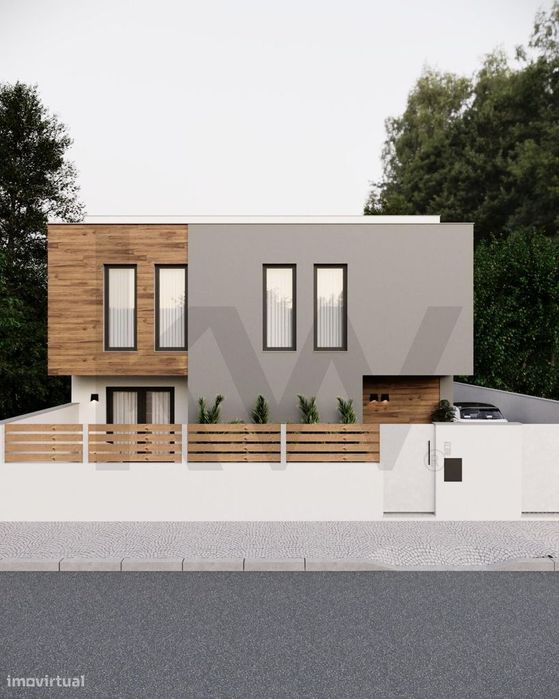 Terreno com Projecto aprovado para moradia T4 mais Escritório