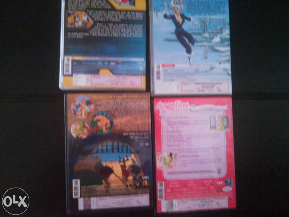 DVDs histórias infantis