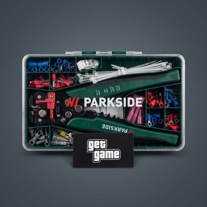 Kit Alicate Multifunções 3 em 1 Parkside 231 Peças » Novo » Estojo Completo