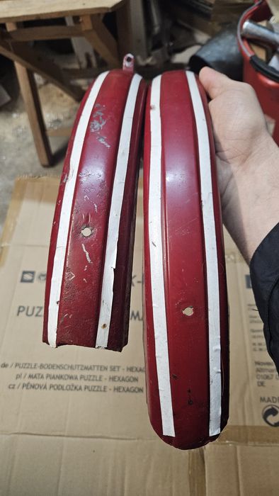 Stary zabytkowy błotnik zzr romet przedni tylny