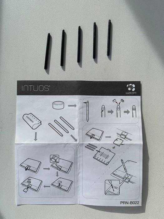 Комплект змінних наконечників Wacom ACK-20001 (Чорні) 5 шт