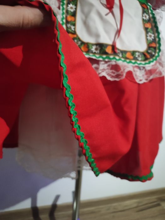 Czerwony kapturek przebranie strój L 40 karnawał
