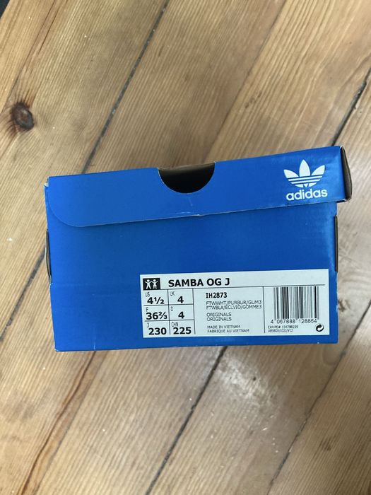 Sapatilha Adidas Samba OH J - nº 36 2/3 - NOVAS