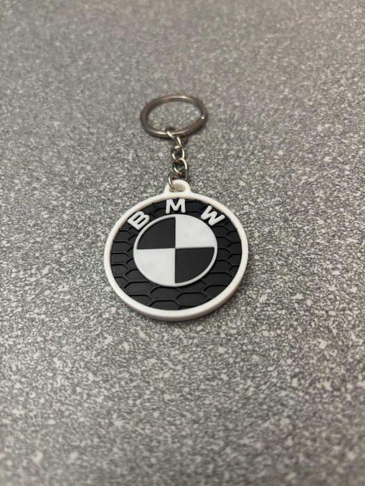 Porta-Chaves BMW – Preto e Branco (Impressão 3D)