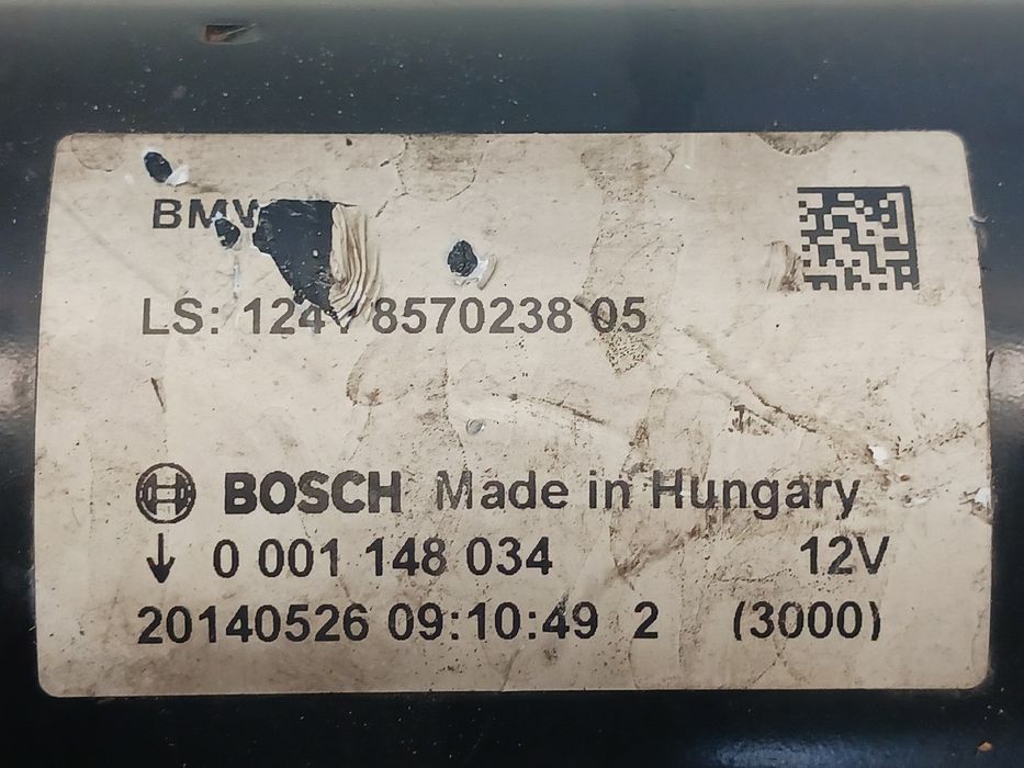 Motor de arranque BMW X1 (E84)