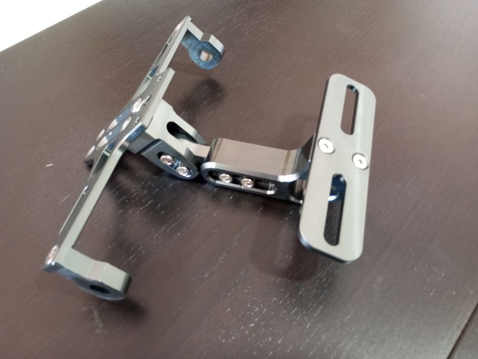 Suporte de Matrícula para Moto