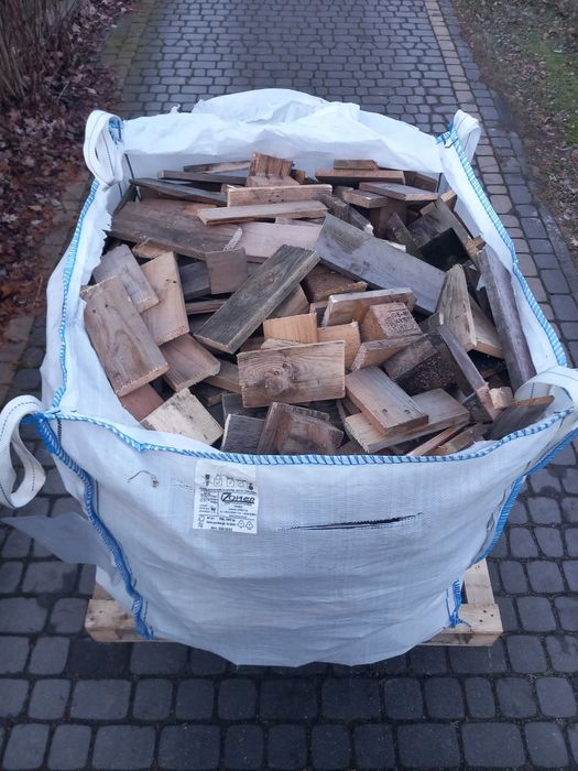 Drewno na opał suche pocięte palety