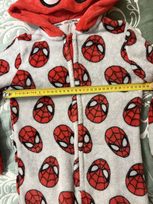 Флісовий комбінезон-кігурумі з капюшоном для дітей з Людина павук