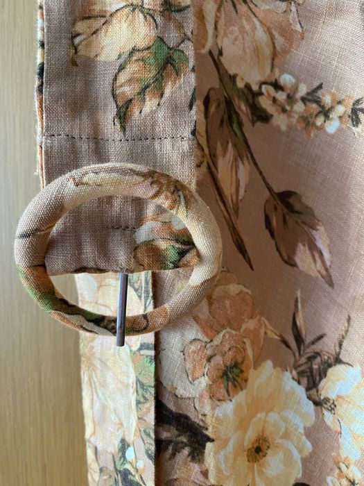 Vestido  LinhoTam L/estrear comprido c fecho/medidas