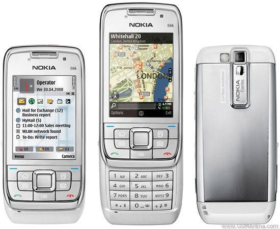 Мобільний телефон Nokia E66 Silver Оригінал