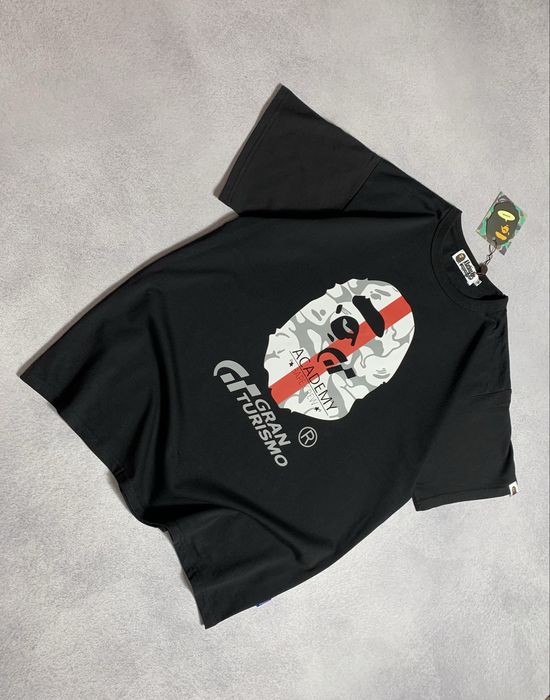 Нова Футболка Bape x Gran Turismo A Bathing Ape HEAD TEE