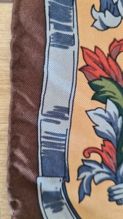 Chusta Gawroszka Szal Poszetka Loredano. 100% Jedwab Silk Jedwabna.