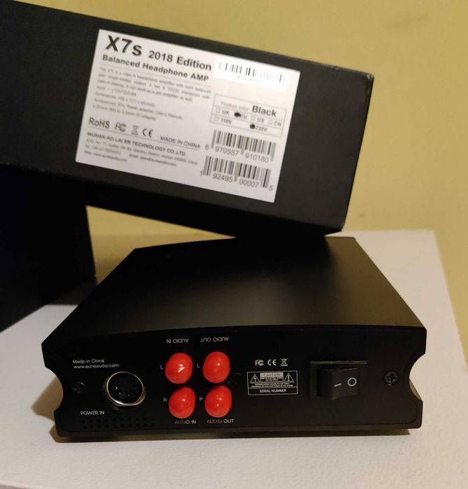 Aune x7s wzmacniacz przedwzmacniacz audio