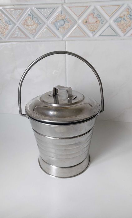 Balde de gelo em alumínio