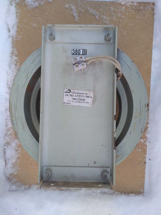 Трансформатор однофазный ОСМ1-2,5