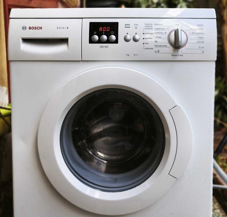 Máquina de Lavar Roupa Bosch A+++ ( entrega )
