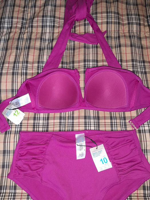 Новый раздельный купальник в рубчик Primark