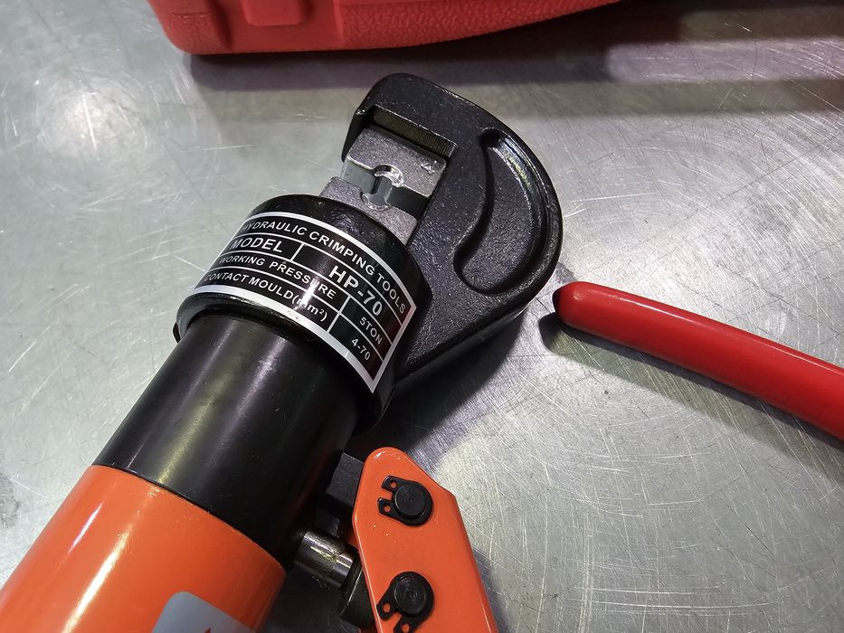 Пресс +Кабелерез HP-70 Обжимка 4-70мм ручной гидравлический прес