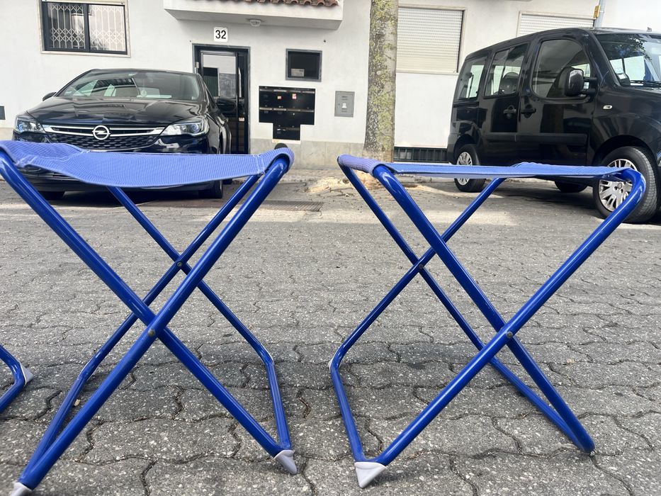 3 Cadeiras Campismo